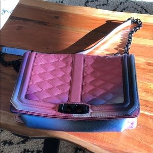 TieDye Rebecca Minkoff Quilted Jumbo Love Crossbod